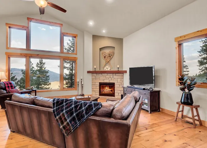 Epic Views! Luxury Cabin - Hottub, Bbq - Close To Ski, Trails, Red Rocks
